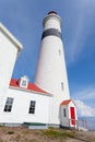 Point Amour Lighthouse Labrador Canada Royalty Free Stock Photo