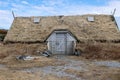 L`Anse aux Meadows - Viking`s settlement, Newfoundland, Canada Royalty Free Stock Photo