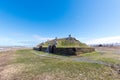 L`anse Aux Meadows Viking Village, National Historic Site, Newfoundland Royalty Free Stock Photo