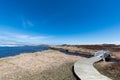 L`anse Aux Meadows Viking Village, National Historic Site, Newfoundland Royalty Free Stock Photo