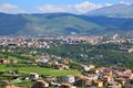 l`aquila city of abruzzo italy