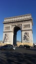 L arc du Triomphe, Paris, Central Area