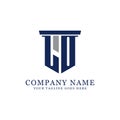 L D initial logo designs inspiration, L D logo template