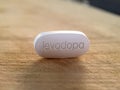 L-DOPA Levodopa pill for Parkinsons disease