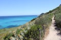 L'Escalet Beach on The French Riviera Royalty Free Stock Photo