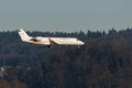 4L-GAA Georgian Airways Mitsubishi Challenger 850 jet in Zurich in Switzerland