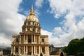 L'hotel national des Invalides. Paris Royalty Free Stock Photo