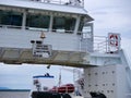 Isle-aux-Grues Montmagny close-up of the pilot`s cabin