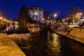 L`Isle sur la Sorgue is one of those places in Provence that one has to see. This `island city` lies at the foot of the Vaucluse p Royalty Free Stock Photo