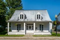 L\'Islet-sur-Mer white historic house on on route 132 Royalty Free Stock Photo