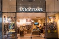L`Occitane en Provence Martinican Shop, french products for skin, Martinique, Royalty Free Stock Photo