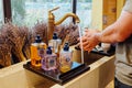 L`Occitane en Provence museum shop in Manosque Royalty Free Stock Photo