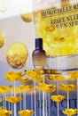 L Occitane en Provence perfume window display Royalty Free Stock Photo