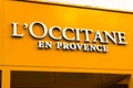 L`OCCITANE Logo on facade