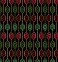 l Textile geometric ornamental and abstract self and background