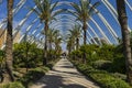L`Umbracle outdoor sculpture gallery, Valencia
