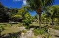 L'Union Estate, La Digue, Seychelles islands Royalty Free Stock Photo