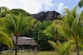 L'Union Estate, La Digue, Seychelles islands Royalty Free Stock Photo