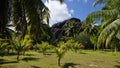 L'Union Estate, La Digue, Seychelles islands Royalty Free Stock Photo