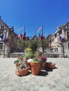 The groslot in OrlÃÂ©ans with flowers