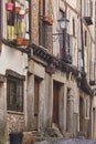 La Alberca picturesque facades. Medieval village. Salamanca, Spain, Europe