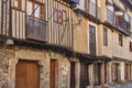 La Alberca picturesque facades. Medieval village. Salamanca, Spain, Europe