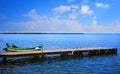 La Albufera lake in Valencia El Saler Spain Royalty Free Stock Photo