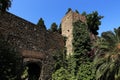 La Alcazaba, Histiric Building, Malaga, Spain Royalty Free Stock Photo