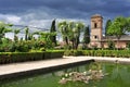 La Alhambra in Granada, Spain Royalty Free Stock Photo