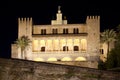 La Almudaina Palace in Palma de Mallorca Royalty Free Stock Photo