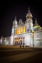 La Almudena Madrid Cathedral. Royalty Free Stock Photo