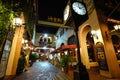 La Arcada Plaza at Night - Santa Barbara, California