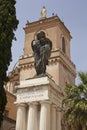 La Basilica Santa Maria Assunta and the Great War Memorial Royalty Free Stock Photo