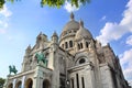 La Basilique du Sacre-Coeur de Montmartre Royalty Free Stock Photo