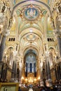 La Basilique Notre Dame de FourviÃÂ¨re Royalty Free Stock Photo