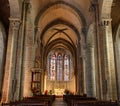 The Basilica of Saint-Nazaire in the city of Carcassonne - Aude (France)