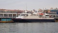 LA BELLE DES OCEANS CRUISE SHIP-GREECE Royalty Free Stock Photo