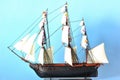 La Belle Poule - sails ship model Royalty Free Stock Photo