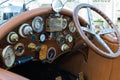 La Bestioni car on display Royalty Free Stock Photo