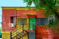 La Boca Buenos Aires, colorful painted house in Caminito Royalty Free Stock Photo