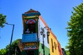 La Boca Buenos Aires, colorful painted house in Caminito