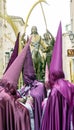 La Borriquita, Royal Brotherhood of Jesus in his Triumphal Entry into Jerusalem, on Palm Sunday in Zamora, Spain. Royalty Free Stock Photo