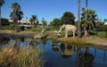 La Brea Tar Pits, Los Angeles, California Royalty Free Stock Photo