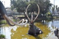 La Brea Tar Pits Museum Downtown Los Angeles near Hollywood