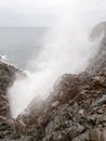 La Bufadora Blowhole in Ensenada, Baja, California, Mexico