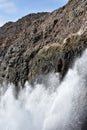 La Bufadora Blowhole in Ensenada, Mexico Royalty Free Stock Photo