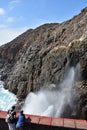 La Bufadora Blowhole in Ensenada, Mexico