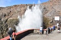 La Bufadora Blowhole in Ensenada, Mexico Royalty Free Stock Photo