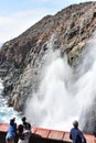 La Bufadora Blowhole in Ensenada, Mexico