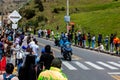 Mechanical assistance motorcycle. Sixth and final stage of the Tour Colombia cycling race